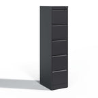 5 Drawer Metal Vertical File Cabinet with Lock