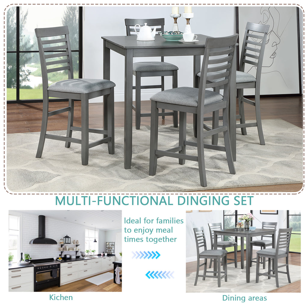 5 Piece Dining Table Set