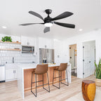 52 Inch Modern Ceiling Fan With Remote Control