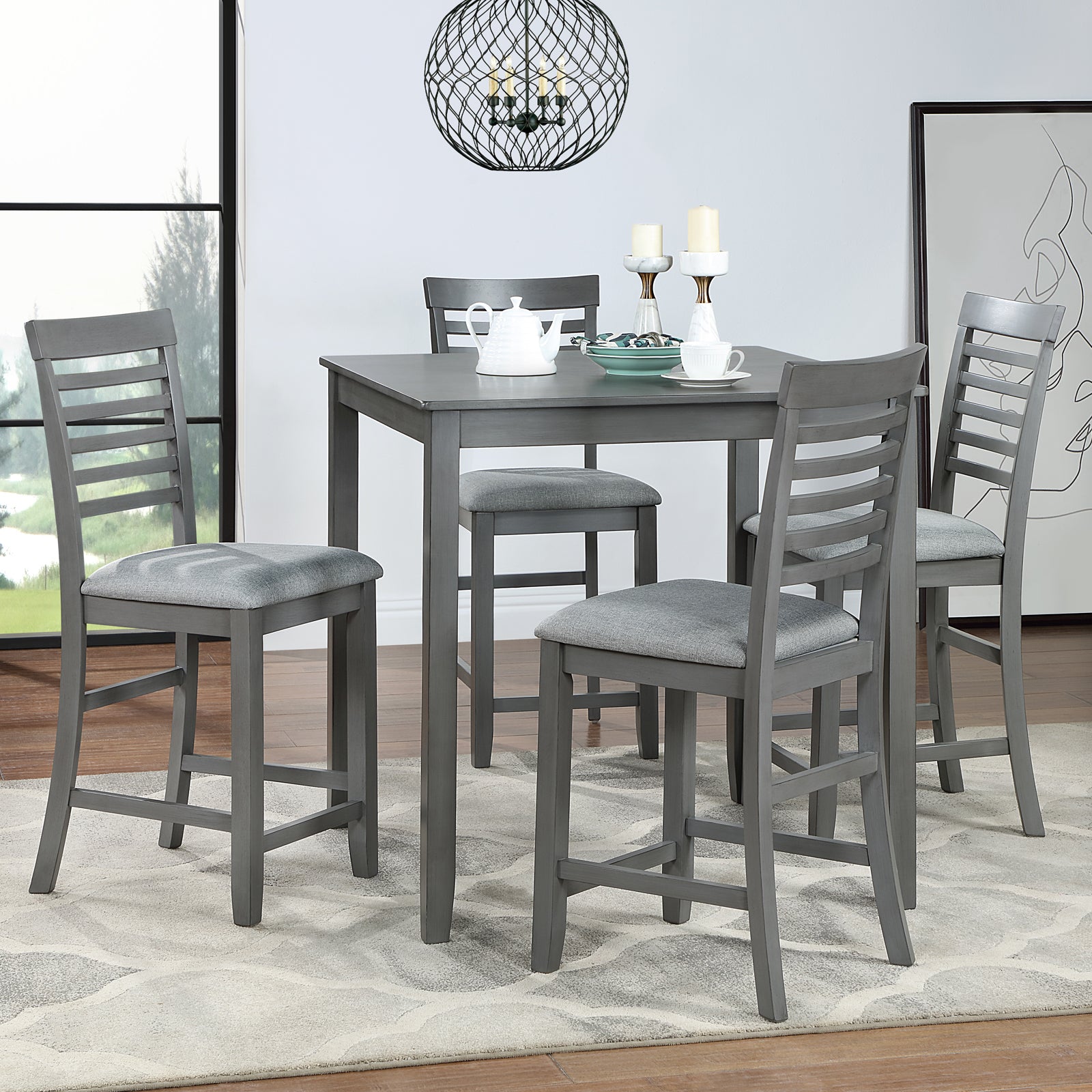 5 Piece Dining Table Set