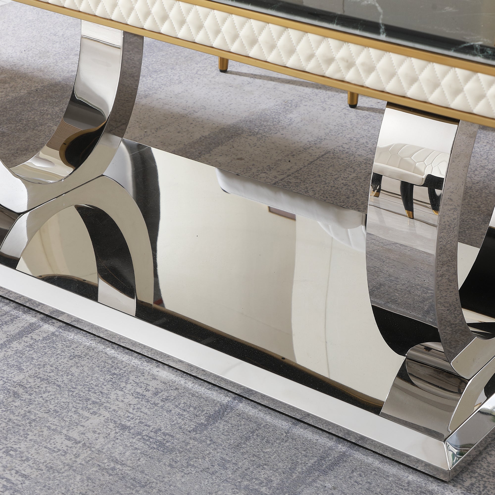 Luxury Modern Dining Table - 78.7 Inch