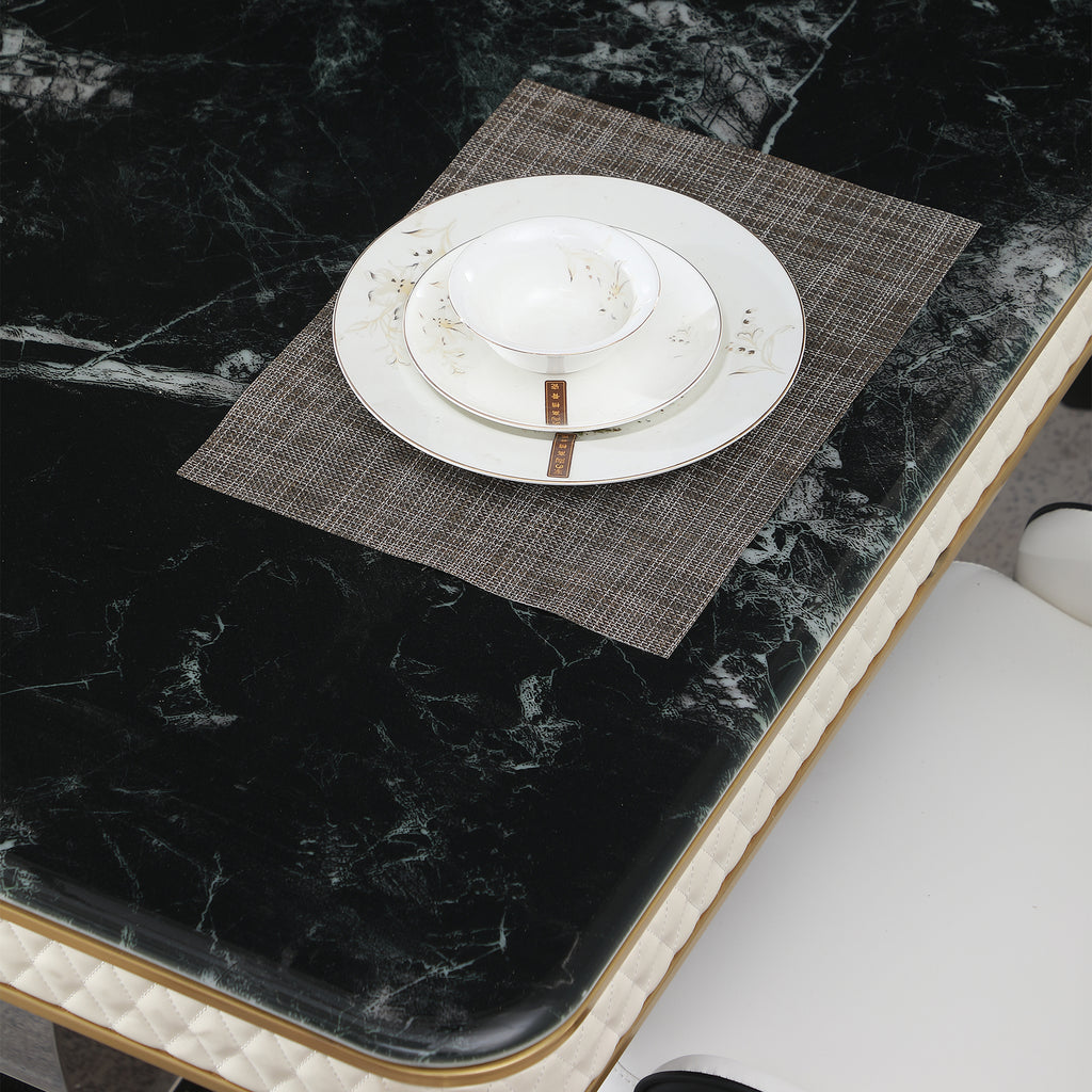 Luxury Modern Dining Table - 78.7 Inch