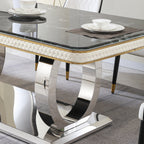 Luxury Modern Dining Table - 78.7 Inch