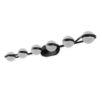 43" Black Minimalist LED Bathroom Vanity Light