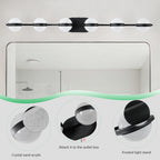 43" Black Minimalist LED Bathroom Vanity Light
