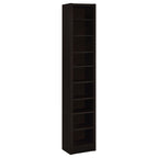 Cappuccino Rectangular Bookcase