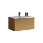 Etna 30" Striped Bathroom Vanity