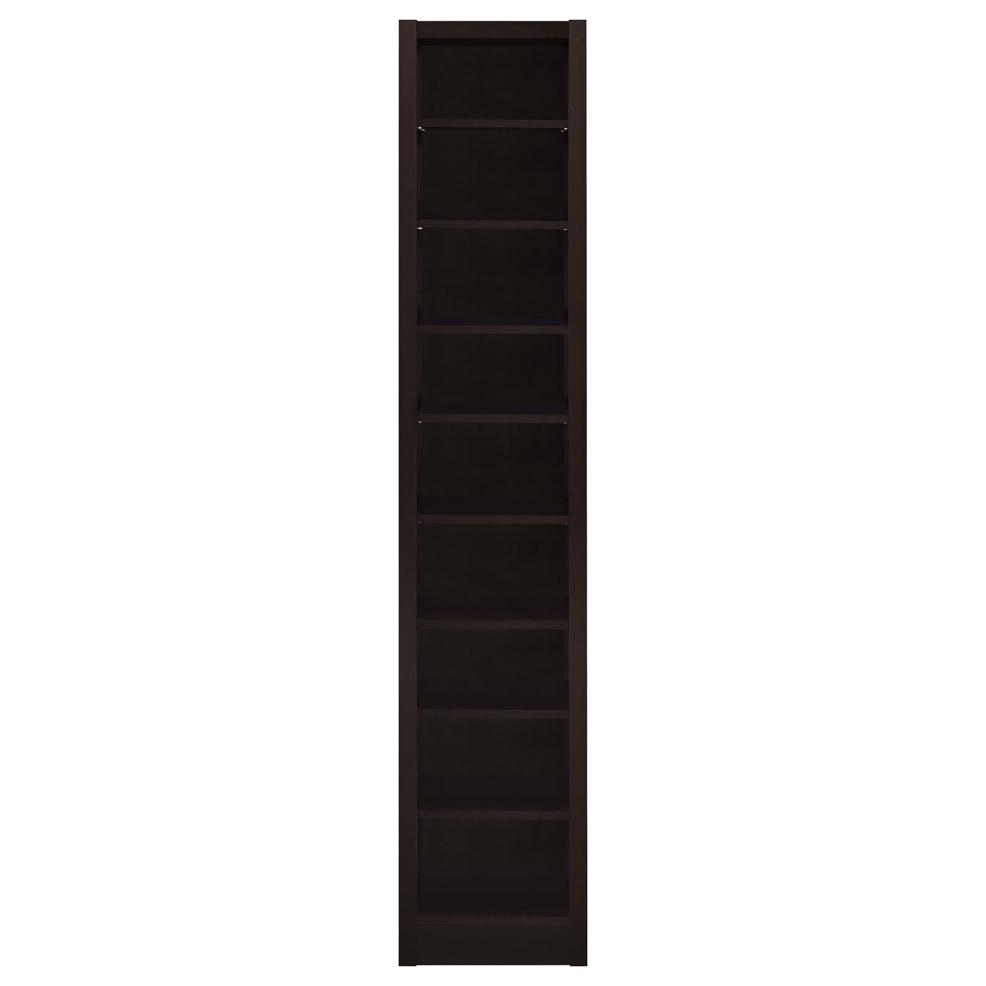 Cappuccino Rectangular Bookcase