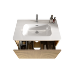 Etna 30" Striped Bathroom Vanity