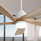 52 Inch Ceiling Fan With Dimmable LED Light