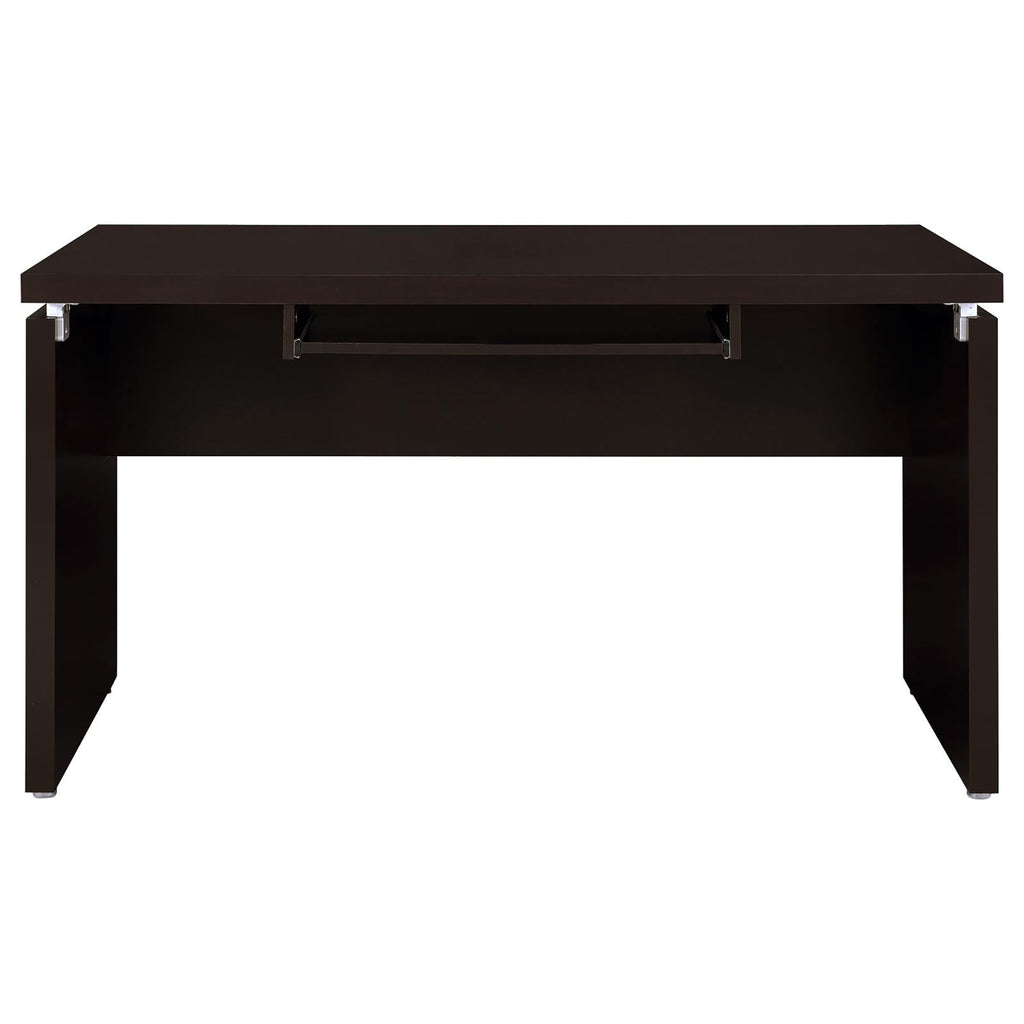 Cappuccino Floating Top Computer Desk