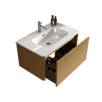 Etna 30" Striped Bathroom Vanity