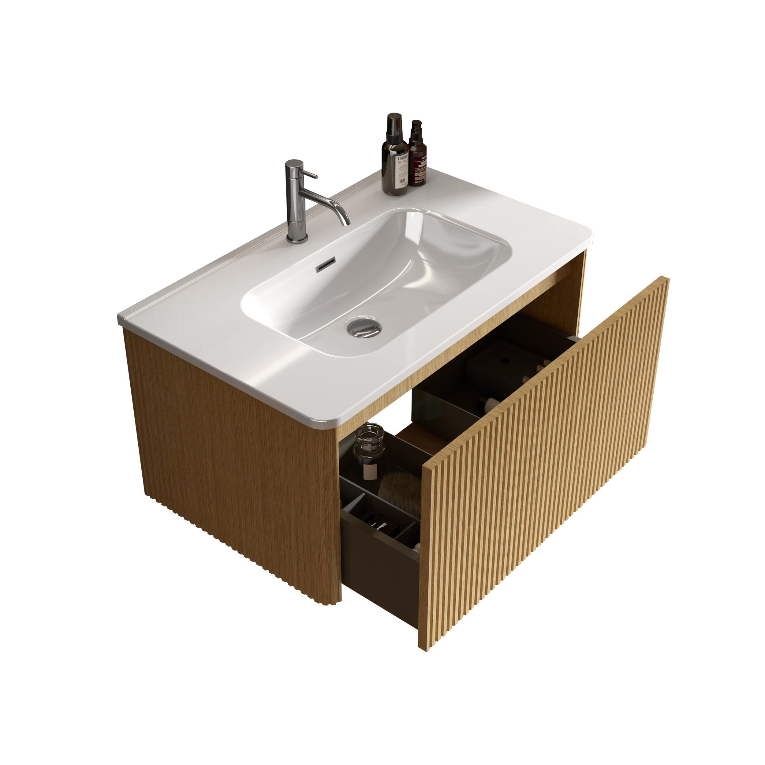 Etna 30" Striped Bathroom Vanity