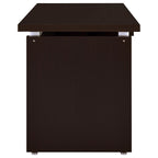 Cappuccino Floating Top Computer Desk