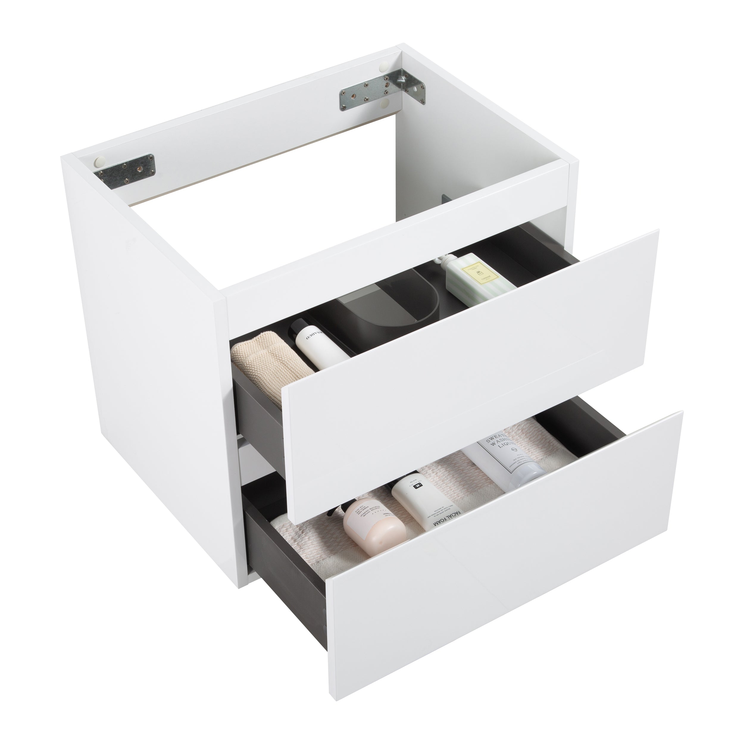Alice 24W Wall Mount Bathroom Vanity Without Basin