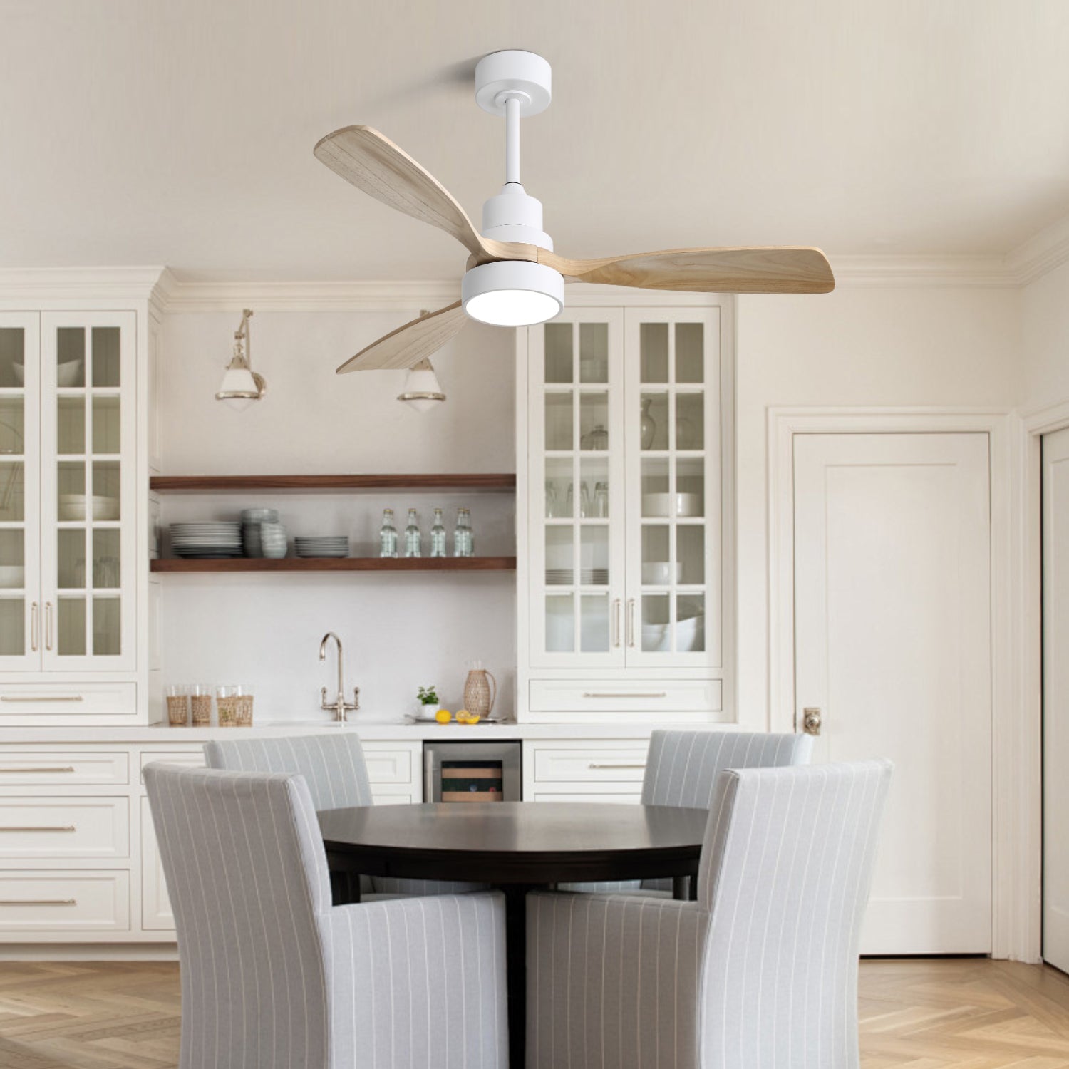 48 Inch Indoor Ceiling Fan With Light