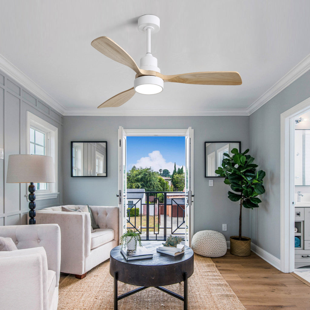 48 Inch Indoor Ceiling Fan With Light