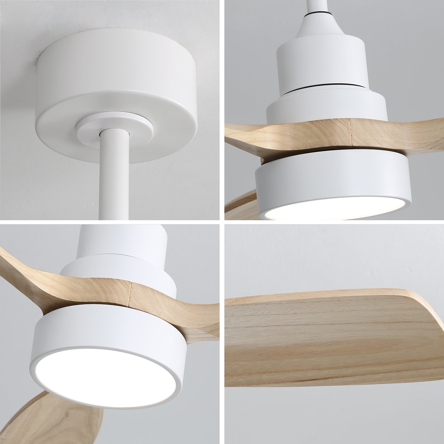 48 Inch Indoor Ceiling Fan With Light