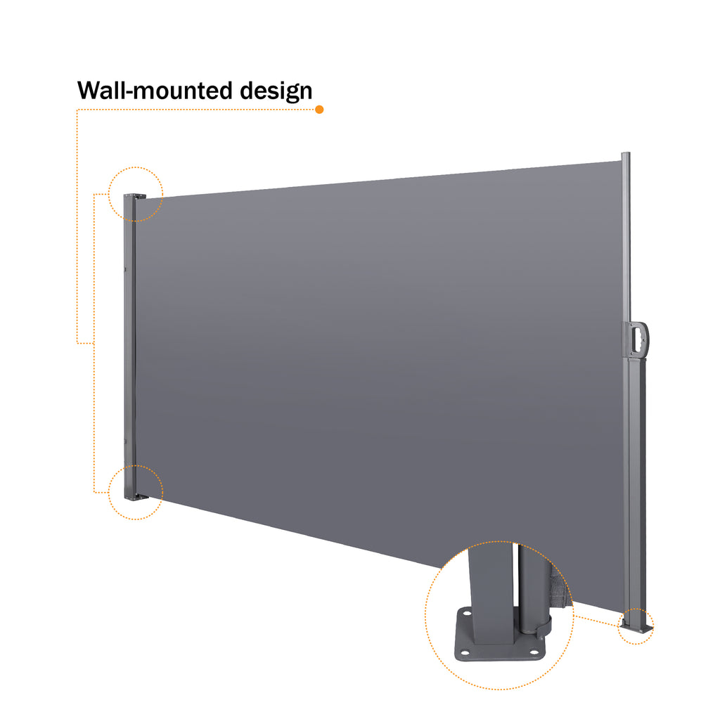 138" x 71" Retractable Side Awning