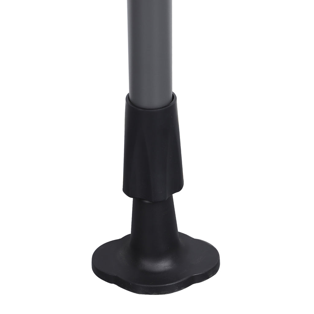 Manual Retractable Awning - 118'' Non-Screw Outdoor Sun Shade