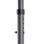Manual Retractable Awning - 78'' UV-Protected Outdoor Canopy