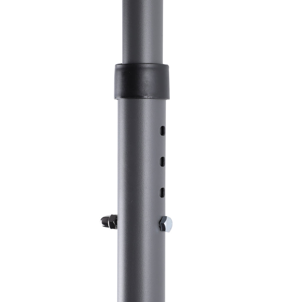 Manual Retractable Awning - 118'' Non-Screw Outdoor Sun Shade