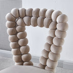 Modern Chair Set of 2 with Iron Tube Legs