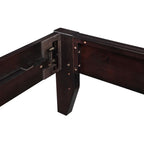 Cappuccino Queen Platform Bed