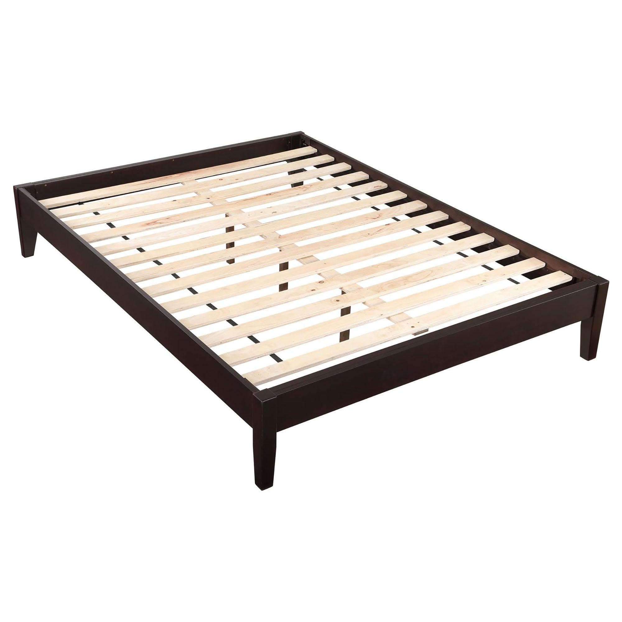 Cappuccino Full Platform Bed