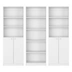 Salina 3 Piece Living Room Set with 3 Bookcases