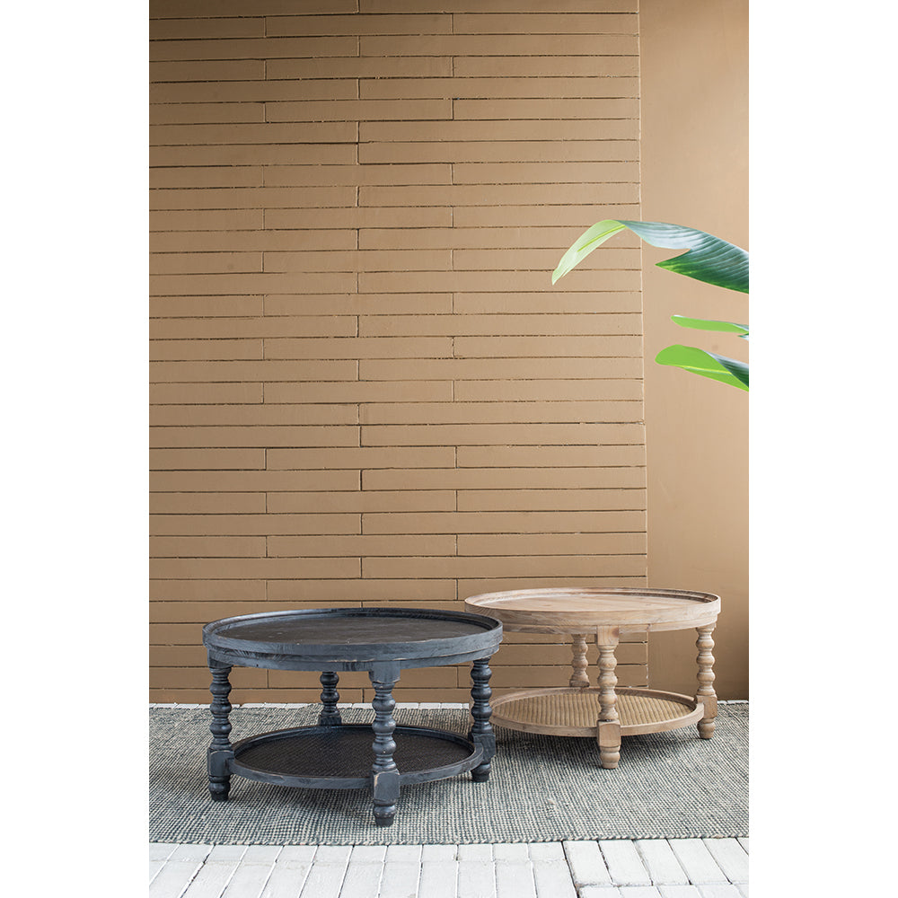 Round 2-Tiered Side Table
