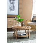 Round 2-Tiered Side Table