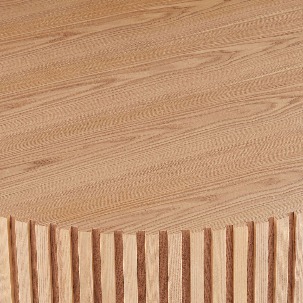 Natural Wood Coffee Table