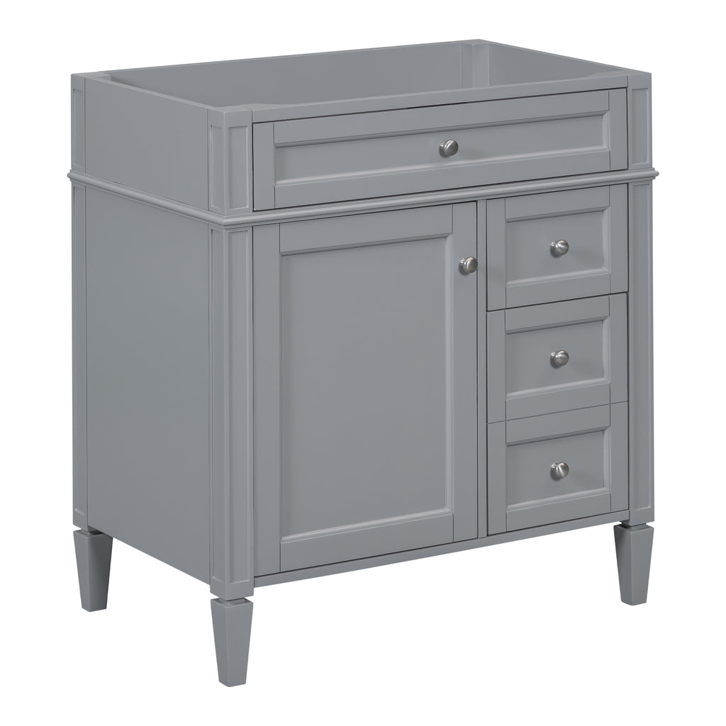 30" Bathroom Vanity Without Top Sink