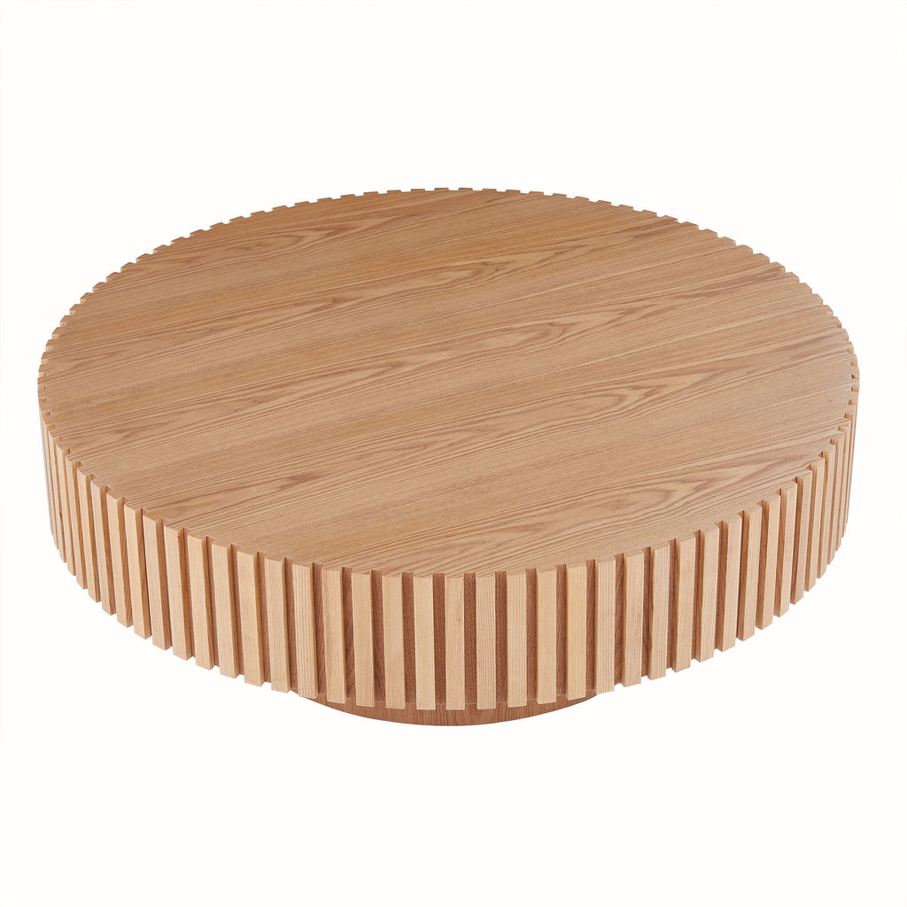Natural Wood Coffee Table