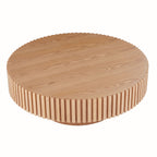 Natural Wood Coffee Table
