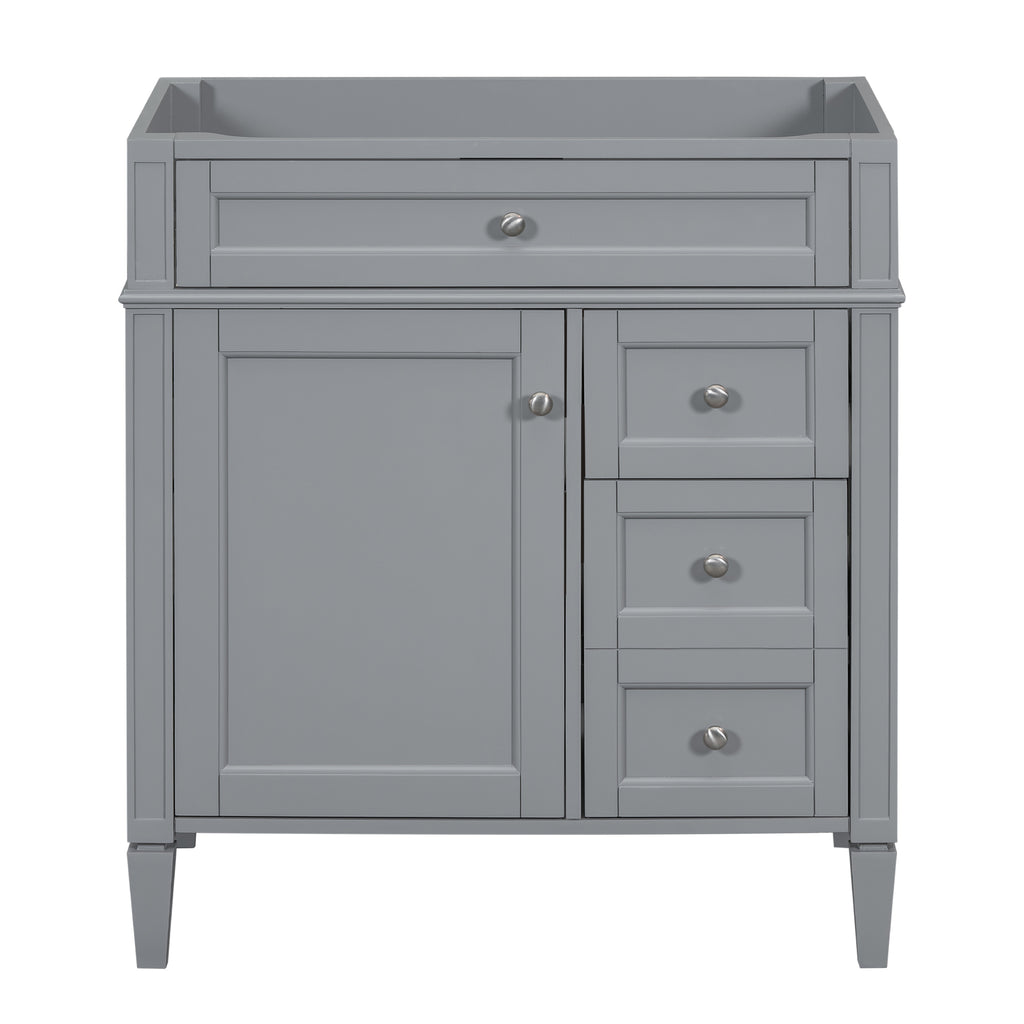 30" Bathroom Vanity Without Top Sink