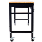 60" Wide Adjustable Rolling Workbench