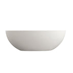 65.2 Inch Freestanding Solid Surface Soaking Bathtub