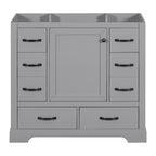 36" Bathroom Vanity without Sink, Cabinet Base Only