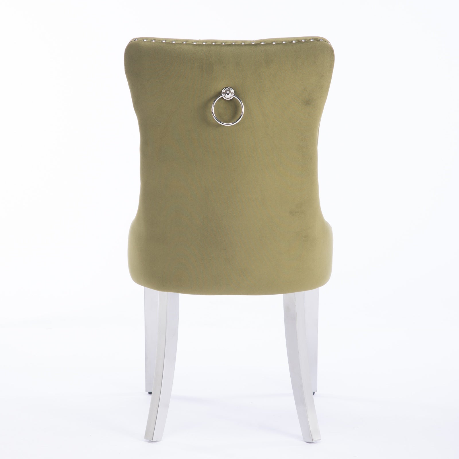 Nikki Collection Modern Velvet Upholstered Dining Chair