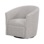 Lainey Sea Oat Swivel Barrel Chair