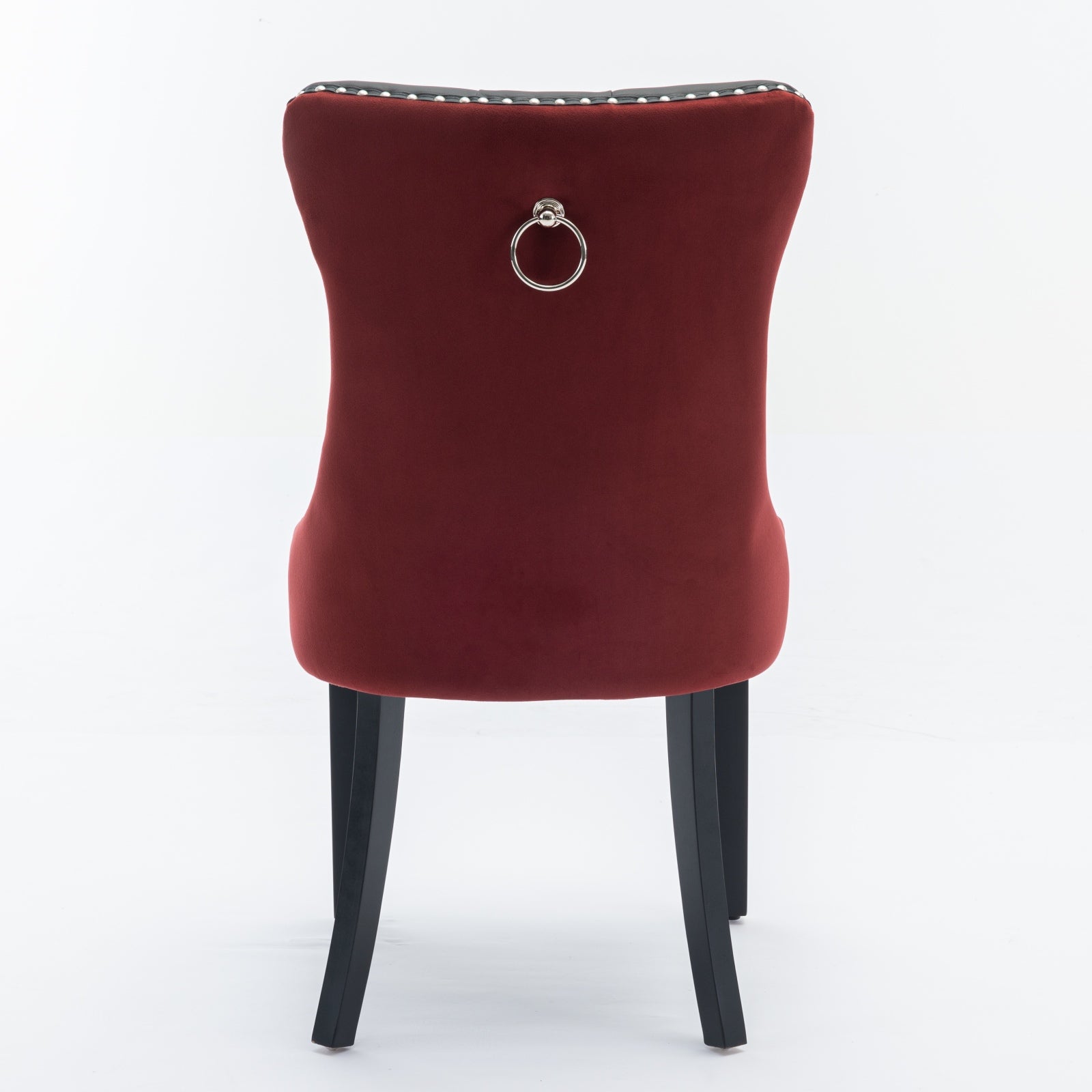 Nikki Collection Modern Tufted Dining Chair Set - 2-Pcs