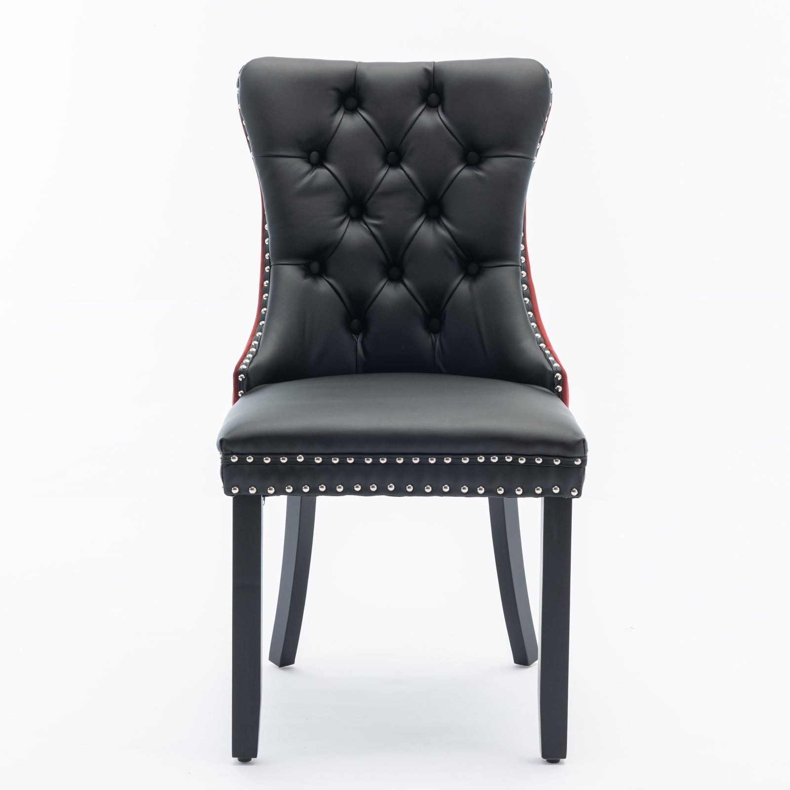 Nikki Collection Modern Tufted Dining Chair Set - 2-Pcs