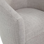Lainey Sea Oat Swivel Barrel Chair