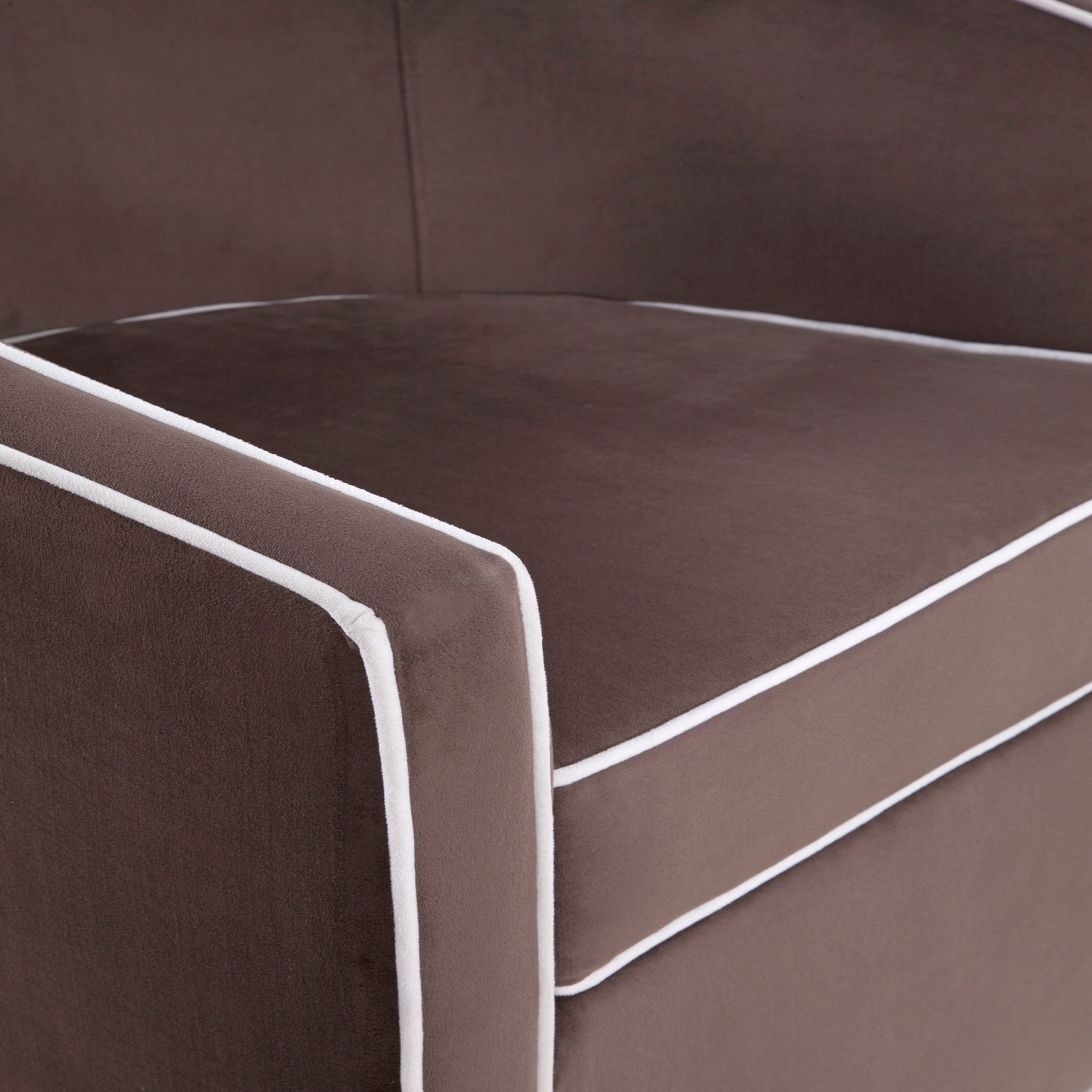 Kendall Maple Swivel Accent Chair