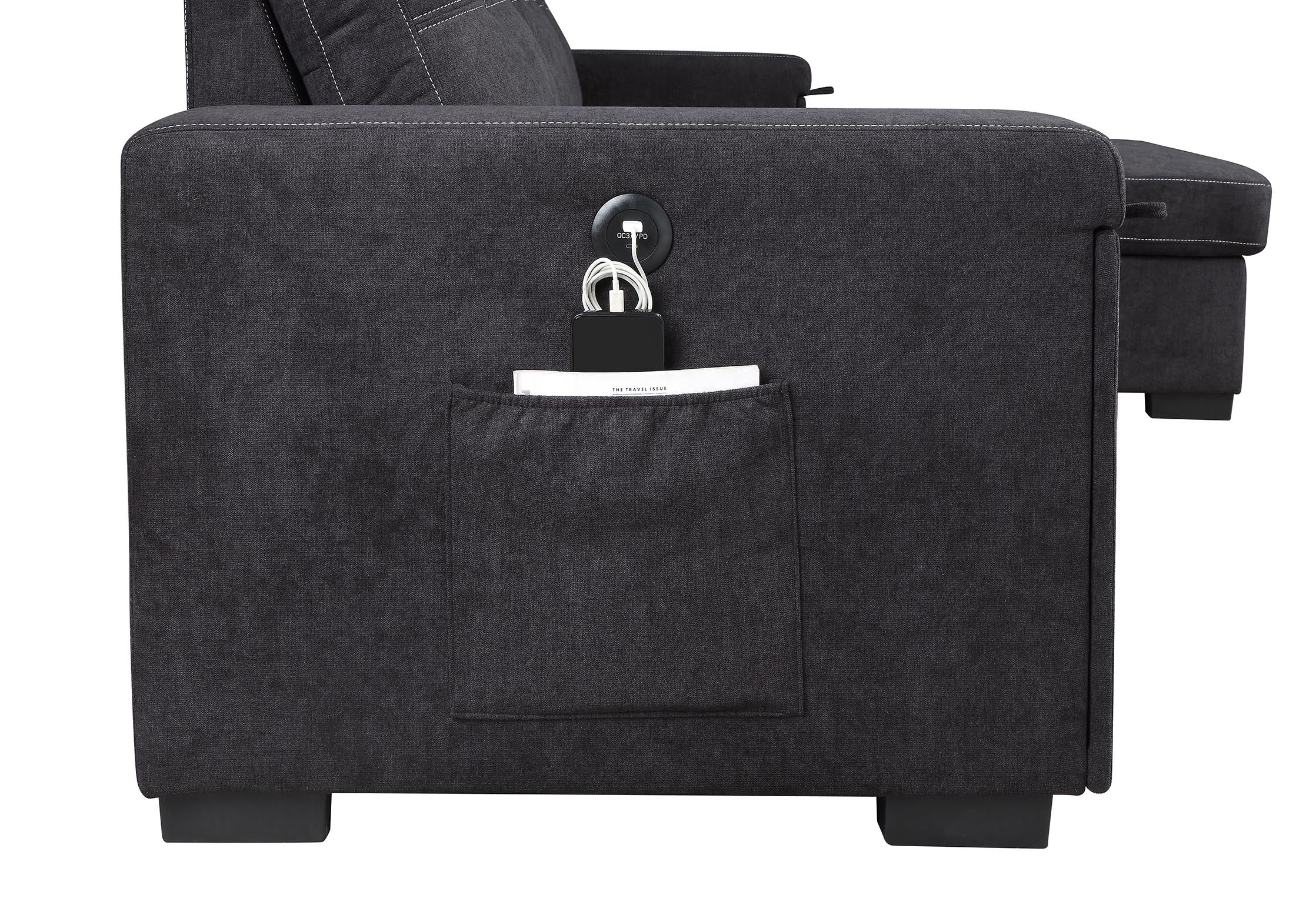 Toby 95" Sectional Sofa