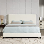 Upholstered Panel Bed - King Size