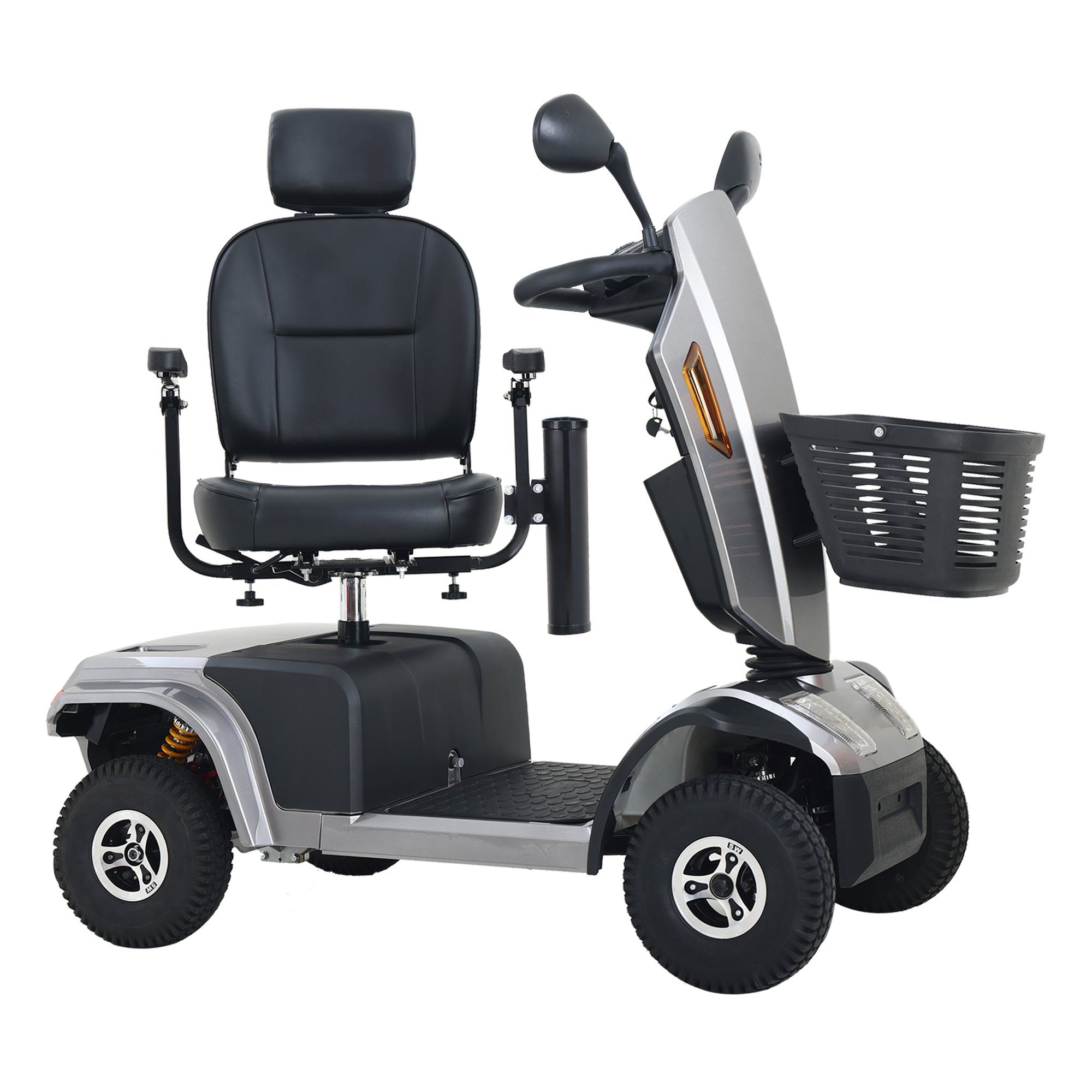 S500-Grey Heavy Duty Mobility Scooter