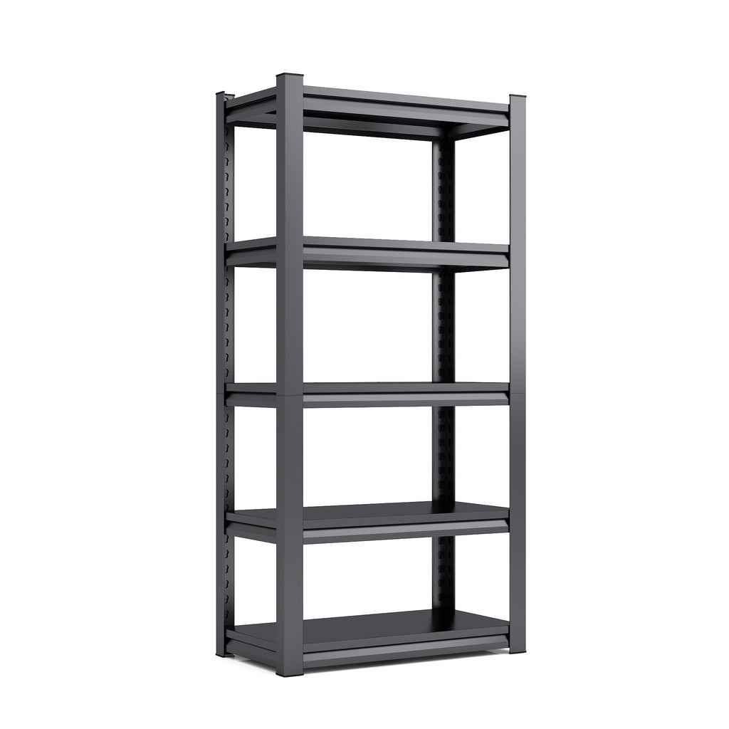 72"H 5 Tier Heavy Duty Metal Shelves